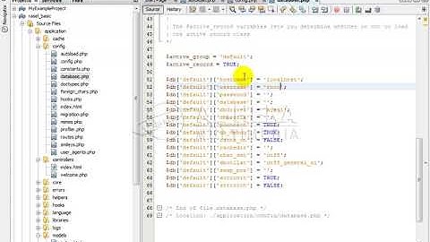 006 bangla codeigniter framework tutorial With  project Configure CI