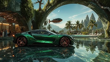 This Is the World After the Fall — And It’s Glowing Green ✨ | Sci-Fi Concept Art