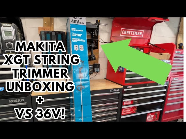 Makita 40V max XGT String Trimmer Kit 15in GRU01M1 - Acme Tools