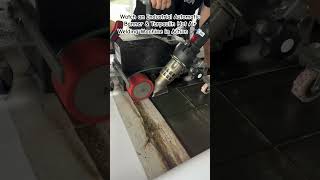 Automatic Banner &amp; Tarpaulin Hot Air Welding Machine in Action #BannerWelding #HotAirWelder