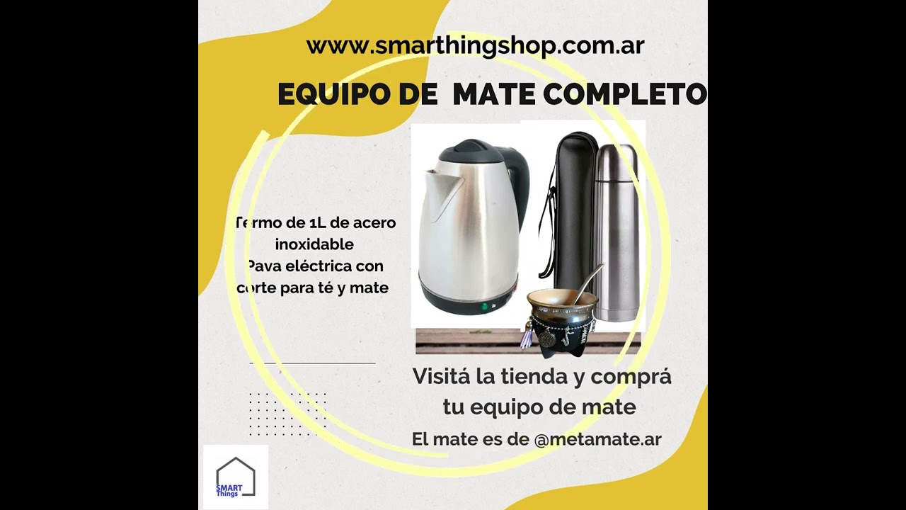 EQUIPO DE MATE COMPLETO