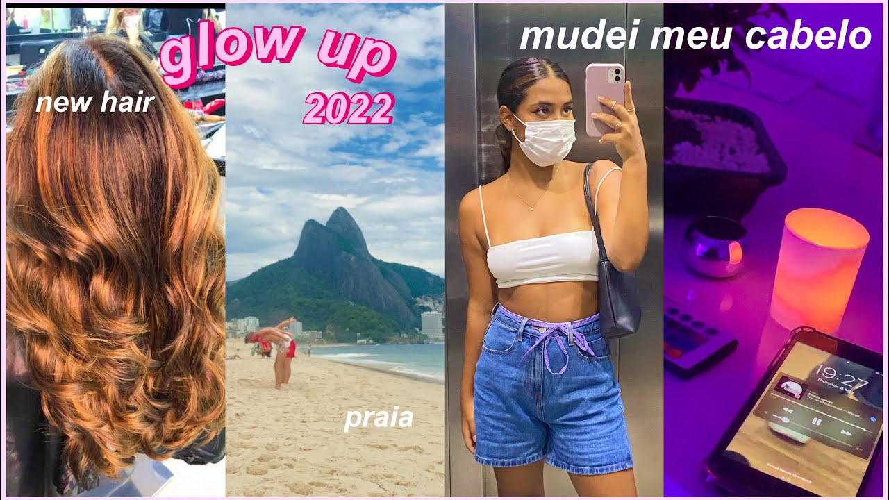 projeto glow up 2022 : mudando meu cabelo, dias felizes, makeup routine, etc | ep. 1