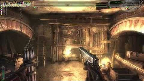 NecroVisioN ·· Linux Gameplay using Wine Gallium Nine