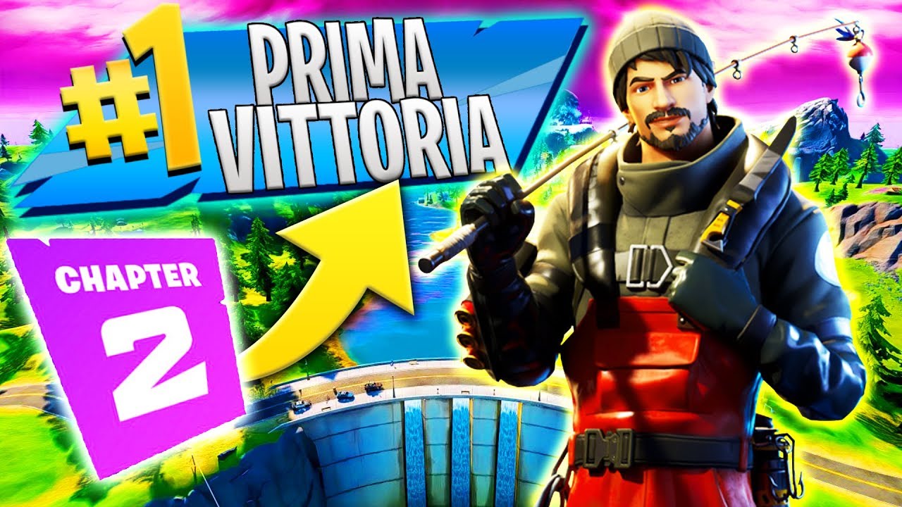 LA MIA PRIMA VITTORIA NELLA NUOVA STAGIONE DI FORTNITE - YouTube
