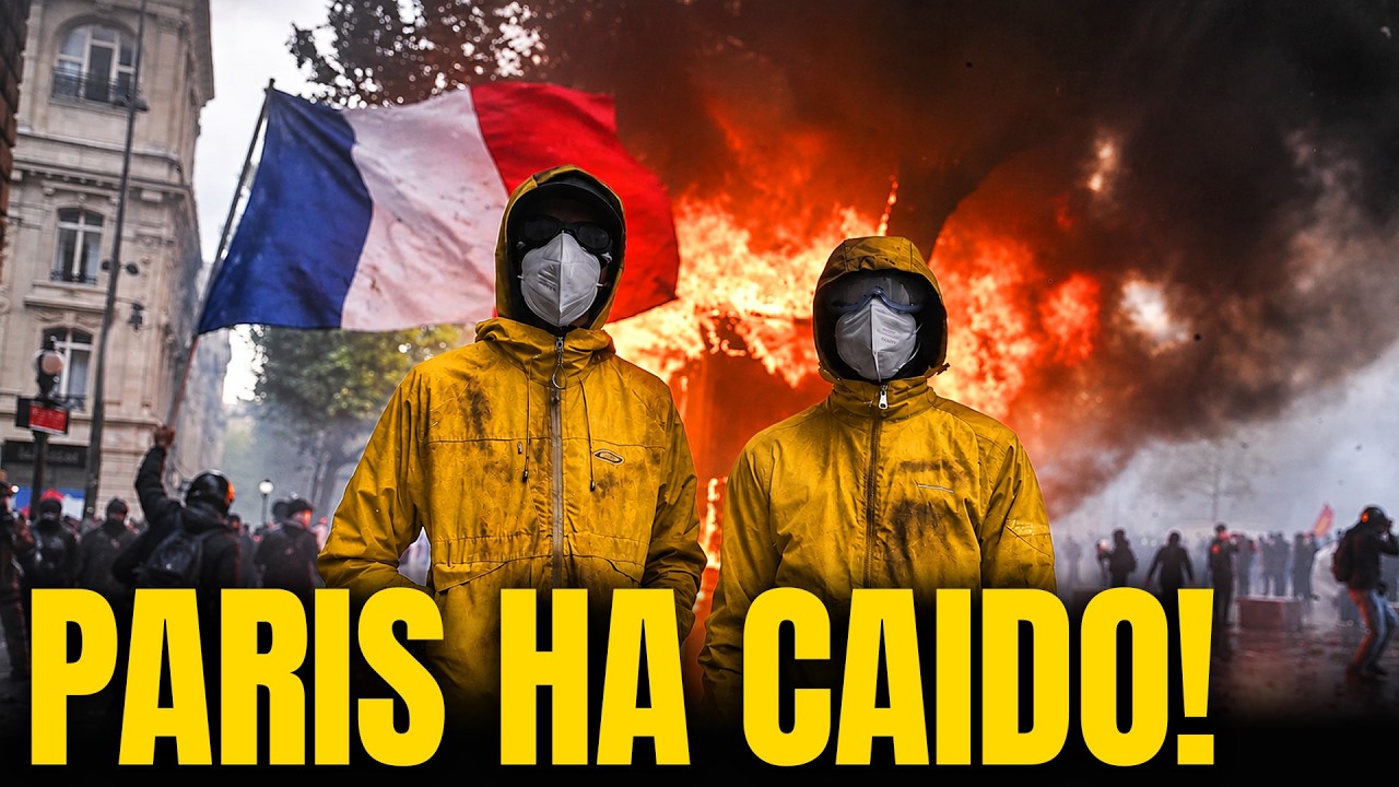 🚨 PARÍS HA CAIDO! MEDIO MILLÓN DE PERSONAS TOMAN LAS CALLES DE FRANCIA