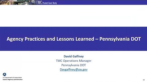 TMS Actively Managing the Display of Queue Warning Messages - David Gaffney (Presentation)