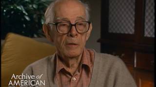 Harry Morgan on William Christopher as "Father Mulcahy" on "M*A*S*H" - EMMYTVLEGENDS.ORG