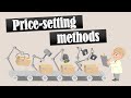 PRICING METHODS: cost-plus pricing, competitive pricing, and value based pricing. Which is best?