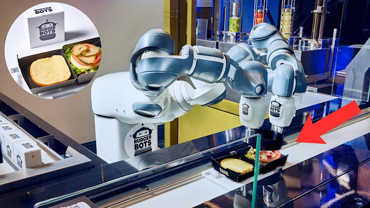 BurgerBots Using Robots to Make Burgers at Los Gatos Restaurant