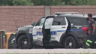 Crash involving Reynoldsburg officers briefly shuts down portion of I-70 in southeast Columbus
