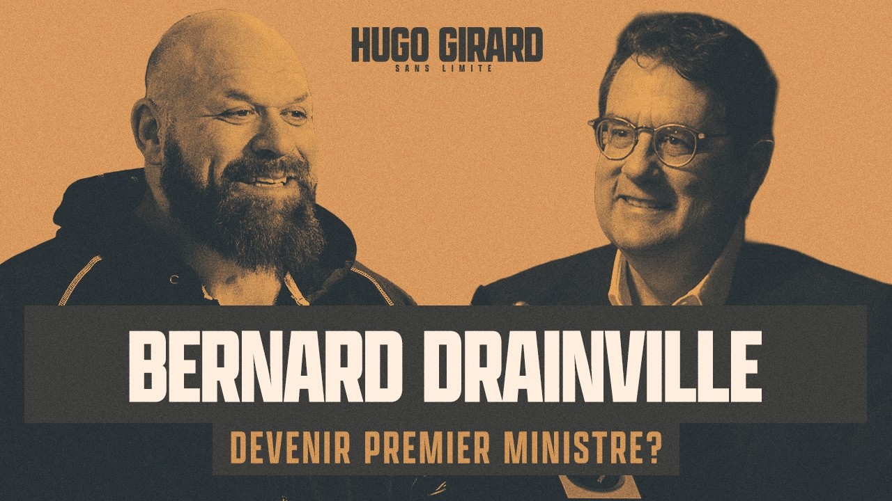 #61 Bernard Drainville - Devenir Premier Ministre? | HUGO SANS LIMITE