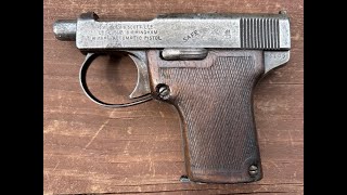 The Webley & Scott 1912 6.35Mm Pistol