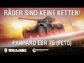 Leitfaden: Panhard EBR 75 (FL10). Räder sind keine Ketten!
