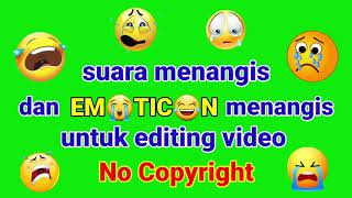 Suara nangis, sound effect nangis No Copyright, Tv project