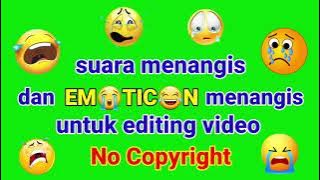 Suara nangis, sound effect nangis No Copyright, Tv project