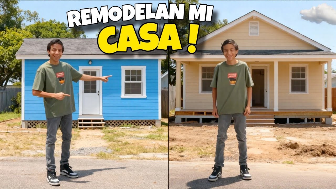 Remodelan la CASA del RANGO y esta Fué su Reacción al Verla😢!// LOS SOÑADORES 