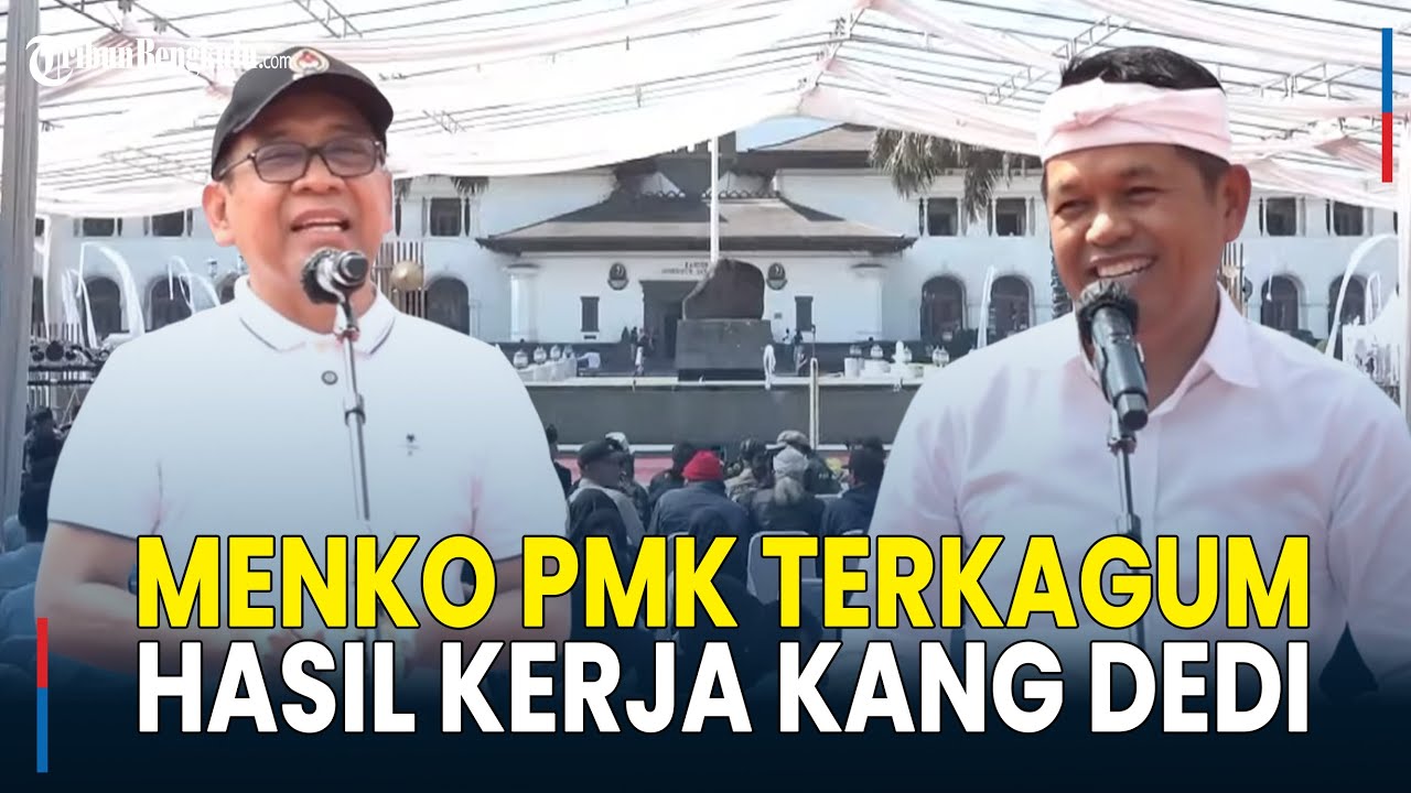 Kerja Nyata Kang Dedi Mulyadi Bikin Pratikno Menko PMK Kagum, Provinsi Jawa Barat Jadi Inspirasi