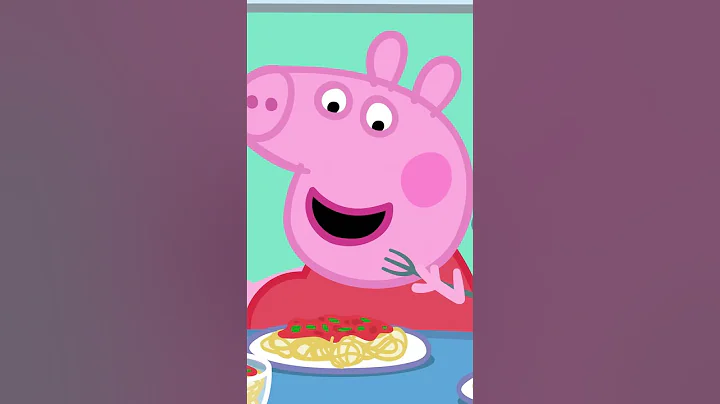 Peppa Pig is Craving Spaghetti! 🐷🍝  #shorts