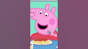 Peppa Pig is Craving Spaghetti! 🐷🍝  #shorts