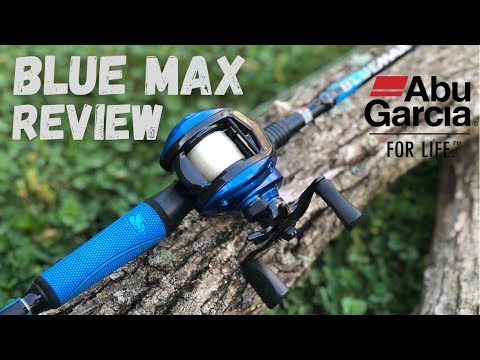 Abu Garcia Blue Max 7' Low Profile Baitcaster Fishing Rod and Reel