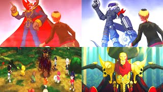 Digimon Survive Dracmon All Evolution\/Digivolution Anime Cutscenes