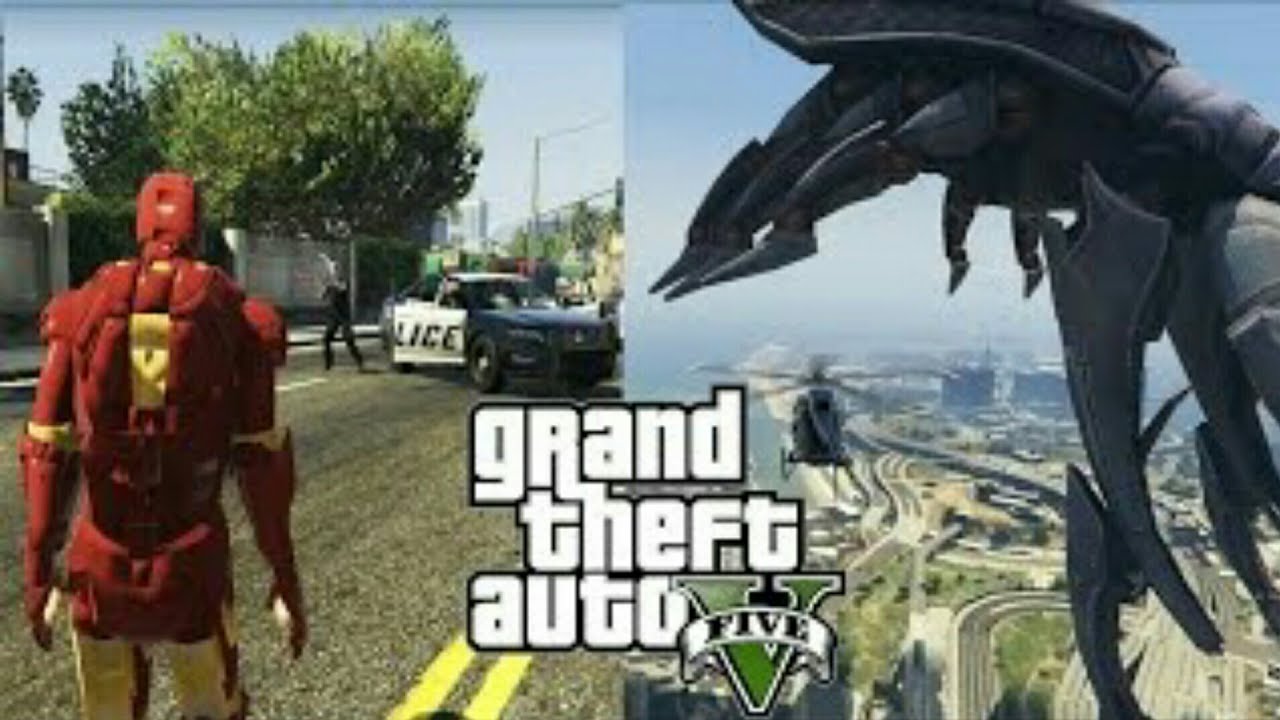 افضل 10 مودات في لعبه gta 5 YouTube