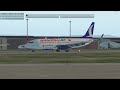AJET Boeing 737-800 Landing in X PLANE 11