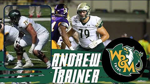 Andrew Trainer, OT, William & Mary | 2022 NFL Draft Prospect Zoom Interview