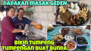 MASAK TUMPENG DADAKAN CUMA 1 JAM‼️demi ngasih SUPRISE bunda ulang tahun ‼️