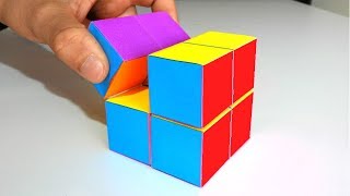 How to make an infinite cube of paper. Amazing crafts