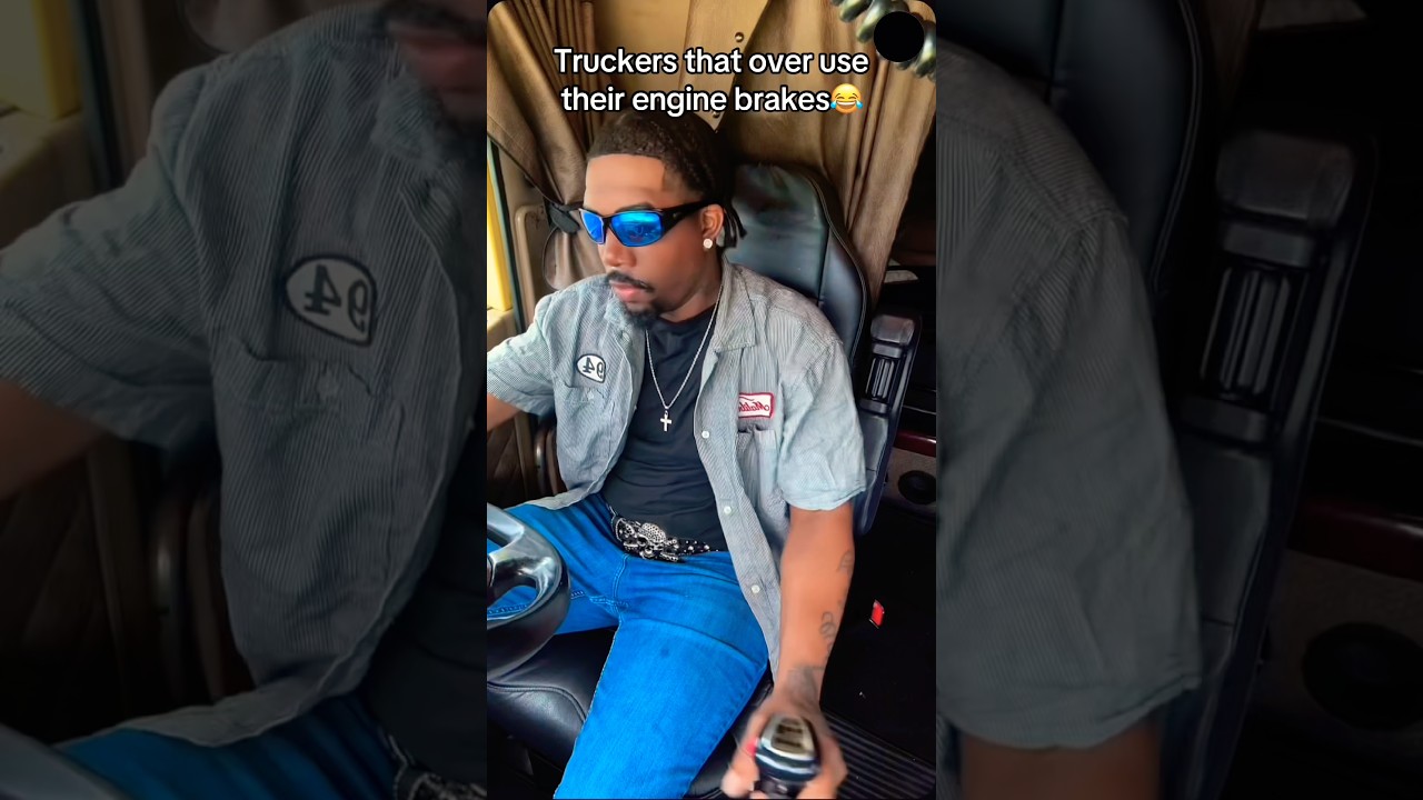 It supposed be for steep hill only🤦‍♂️😭#trucker #comedy #jokes #funny #truckdriver