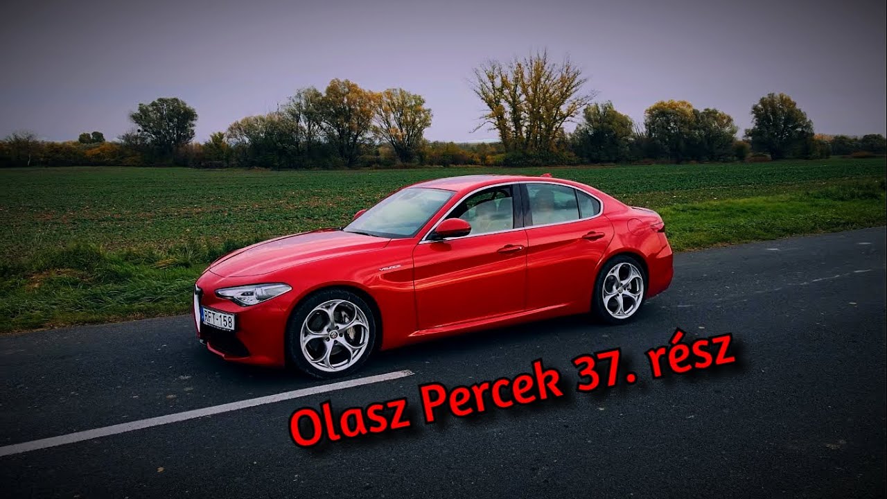 Olasz Percek 37. rész - Alfa Romeo Giulia Veloce 2.0 Tb (280 LE/ HP) "Az évzáró epizód"