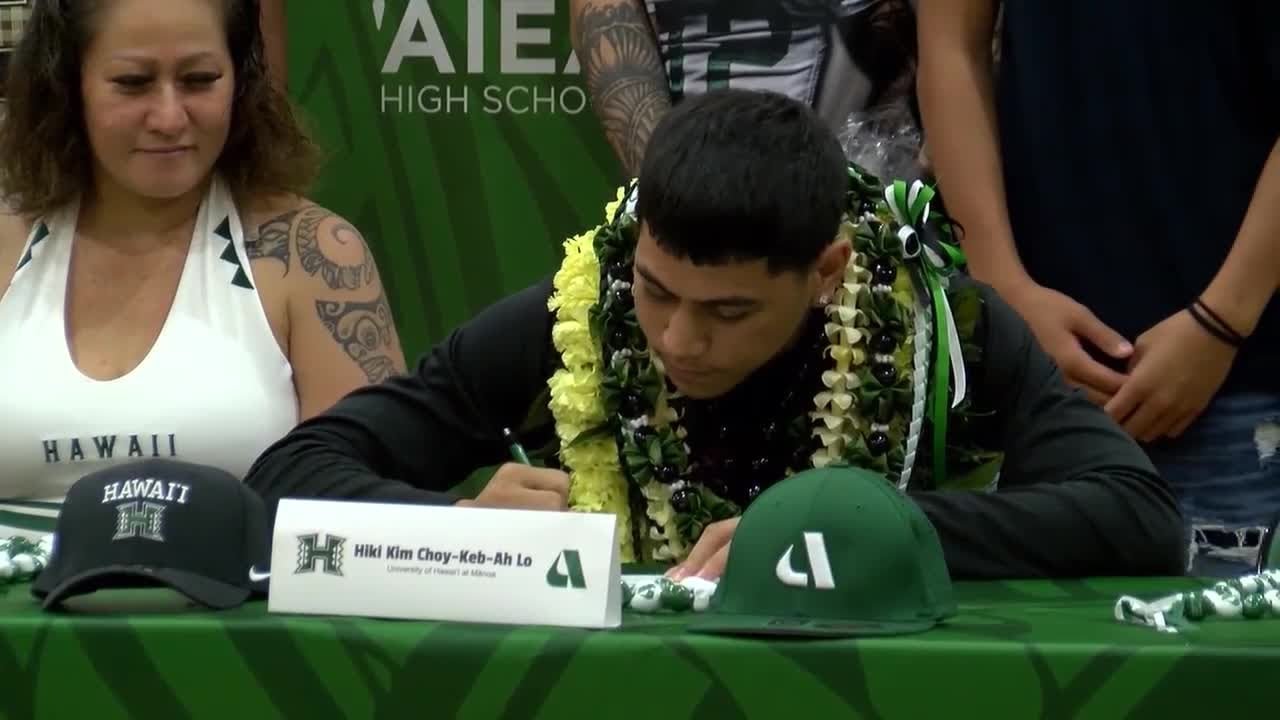 Aiea football star commits to University of Hawaii