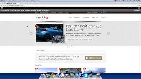 Change Site Logo - CarDealer Responsive Drupal Theme