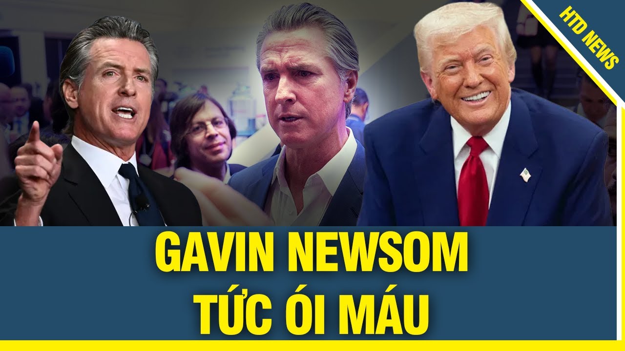 Còn quá non để đối đầu với TT Trump, thống đốc Gavin Newsom ôm "CỤC NHỤC" tức ói ⱮÁυ