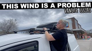 Vanlife Issues | Trying To Outrun A Storm | High Winds & Traffic Caught Up To Us