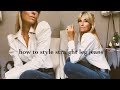 How To Style Straight Leg Jeans | Autumn Style