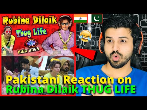 Pakistani React on Rubina Dilaik Thug Life BIGG BOSS 14 | Reaction Vlogger