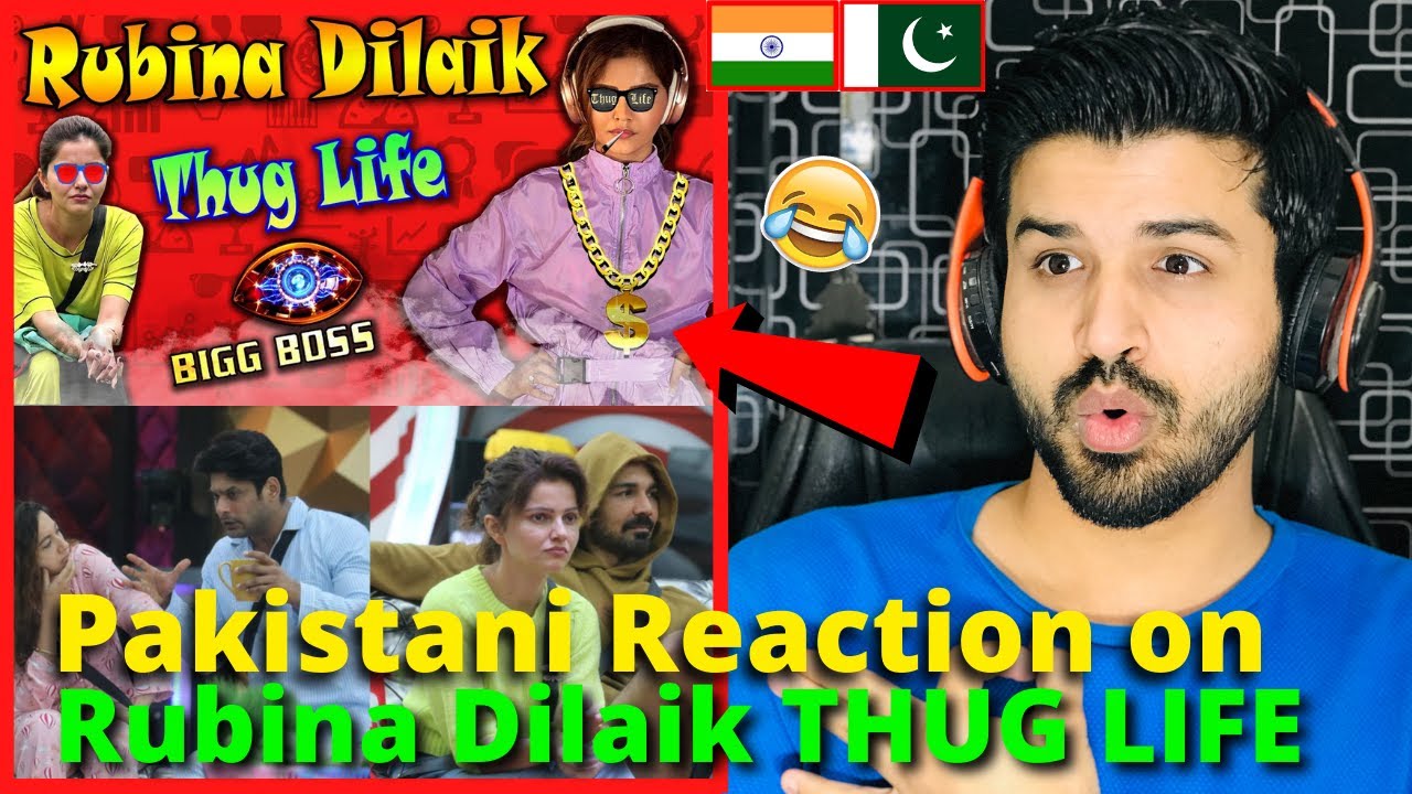 Pakistani React on Rubina Dilaik Thug Life BIGG BOSS 14 | Reaction Vlogger