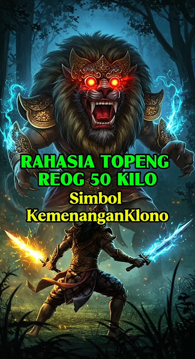 The Secret of the 50 Kilo Reog Mask: Klono's Symbol of Victory #legendofthearchipelago #indonesia...