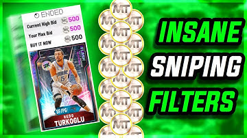4 INSANE *NEW* SNIPING FILTERS NBA 2K20 MYTEAM! HOW TO MAKE MILLIONS OF MT NOW!