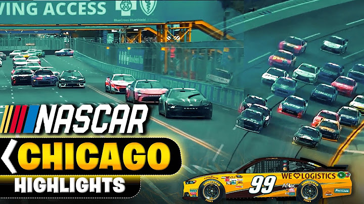 Nascar Chicago Street Race Highlight 2024