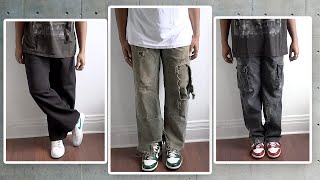 Favorite Pants To Wear With My Jordan 1's / Nike Dunk High's | Vintage Levis ,Carhartt Double Knee+