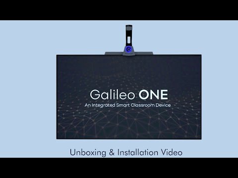 Galileo One | AI powered Interactive Teaching Device  - Unboxing & Galileo One Installation | Kneura
