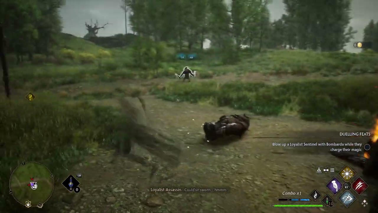 PETRIFICUS TOTALUS IN HOGWARTS LEGACY!