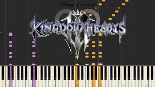 Kingdom Hearts III - "Don't Think Twice" | SYNTHESIA chords