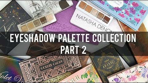 MY EYESHADOW PALETTE Collection & Declutter PART 2