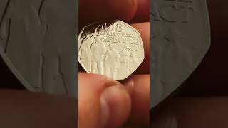 2018 representation of the people act 50p Coin ￼