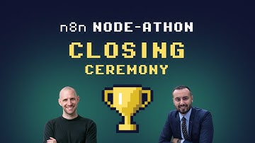 n8n node-athon: Closing Ceremony! w/ Community Engineer Ardit Fetahu & n8n Founder Jan Oberhauser