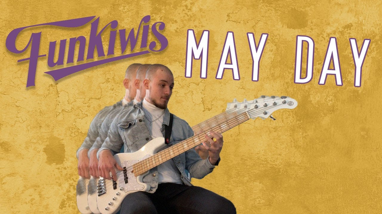 FUNKIWIS // May day // BASS COVER // Ogleja Andrei